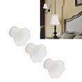 thumbnail image 4 of Lamp Accessory, 3Pcs High Transmittance White Lamp Shade Clip-On Type Fabric Lamp Shade For KTVs For Home For Halls For Hotels ANGGREK AGX1508, 4 of 8