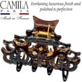 thumbnail image 2 of Camila Paris NV106 2 In. Tortoise Shell Hair Clips  - Pack of 4, 2 of 4