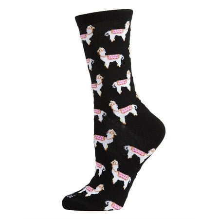 

MeMoi Llamas Bamboo Blend Crew Socks - Mens - Male