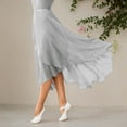 thumbnail image 2 of Women Ballet Wrap Skirt Ladies Long Sheer Dance Skirts, 2 of 4