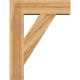 thumbnail image 3 of Ekena Millwork 6"W x 26"D x 34"H Traditional Block Rough Sawn Bracket, Western Red Cedar, 3 of 25