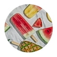 thumbnail image 4 of Tropical Fruit Table Cloth Watermelon Cool Sweet Summer Round Tablecloth for Dining Room, Party, Banquet, 4 of 8