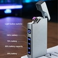 thumbnail image 7 of Sensitive Lighter High-color Engraving Electronic Charge Windproof Lighter, Electronics Gadgets, 7 of 7
