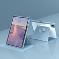 thumbnail image 1 of TBTIC 360 Rotation Transparent Acrylic Case For Tablet Xiaomi 6 6Pro 5 5Pro With Pencil Holder Slot Blue Xiaomi 5 5Pro, 1 of 6