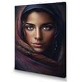 thumbnail image 2 of DESIGN ART Designart "Enchanting Female Gaze Ii" Modern Woman Canvas Wall Art 30 in. wide x 40 in. high, 2 of 5