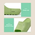 thumbnail image 3 of Cloud Slides for Women Men,Unisex EVA Soft Recovery Slides,Thick Sole Open Toe Mens Pillow Slippers Shower Shoes Outdoor&Indoor House Beach Slippers, 3 of 6