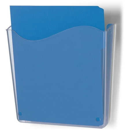 Rubbermaid Unbreakable Wall File Hanger - Officemate OIC Unbreakable Wall File, Vertical, Clear (21674)