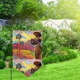 thumbnail image 2 of Wukai Beautiful African Woman Print Garden Flag 12.5x18 Inch Double Sided Sun-resistant Rain-resistant, Wrinkle-resistant Colorfast(Only Flag), 2 of 7