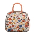 thumbnail image 2 of Womens Pioneer Flower Floral Print Pattern Lunch Box for Work,Insulated Lunch Bag for Women,Loncheras Para Mujer,Leakproof Adult Lunch Bag for Work,Beach,Travel,Picnic,Camping, 2 of 7