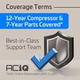 thumbnail image 7 of ACiQ 2 Ton 18 SEER2 Inverter Heat Pump Central Split System with 10kW Back-up Heat Kit & 50' Install Kit - R454B Two Stage | High Efficiency 24000 BTU AC/Heating HVAC Unit (Upflow/Right-Horizontal), 7 of 7