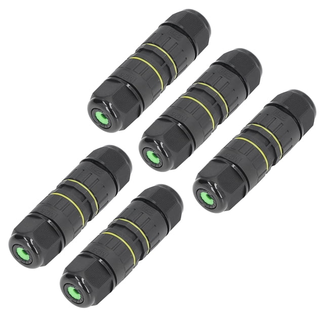 Junction Box Connector, Junction Box 3 Core Connection IP68 Waterproof 9-12mm Conductivity For Outdoor
