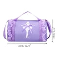 thumbnail image 2 of Mini Dance Ballet Tutu Bag, Small Duffle Bag for Girls, Lace Design with Zipper & Adjustable Straps, Ideal Gift for Girls, 2 of 3