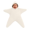 thumbnail image 3 of Baby Starfish Onesie, Thick Imitation Starfish Romper, Footie Jumpsuit Winter Warm Outfits (0-3 Months), 3 of 7