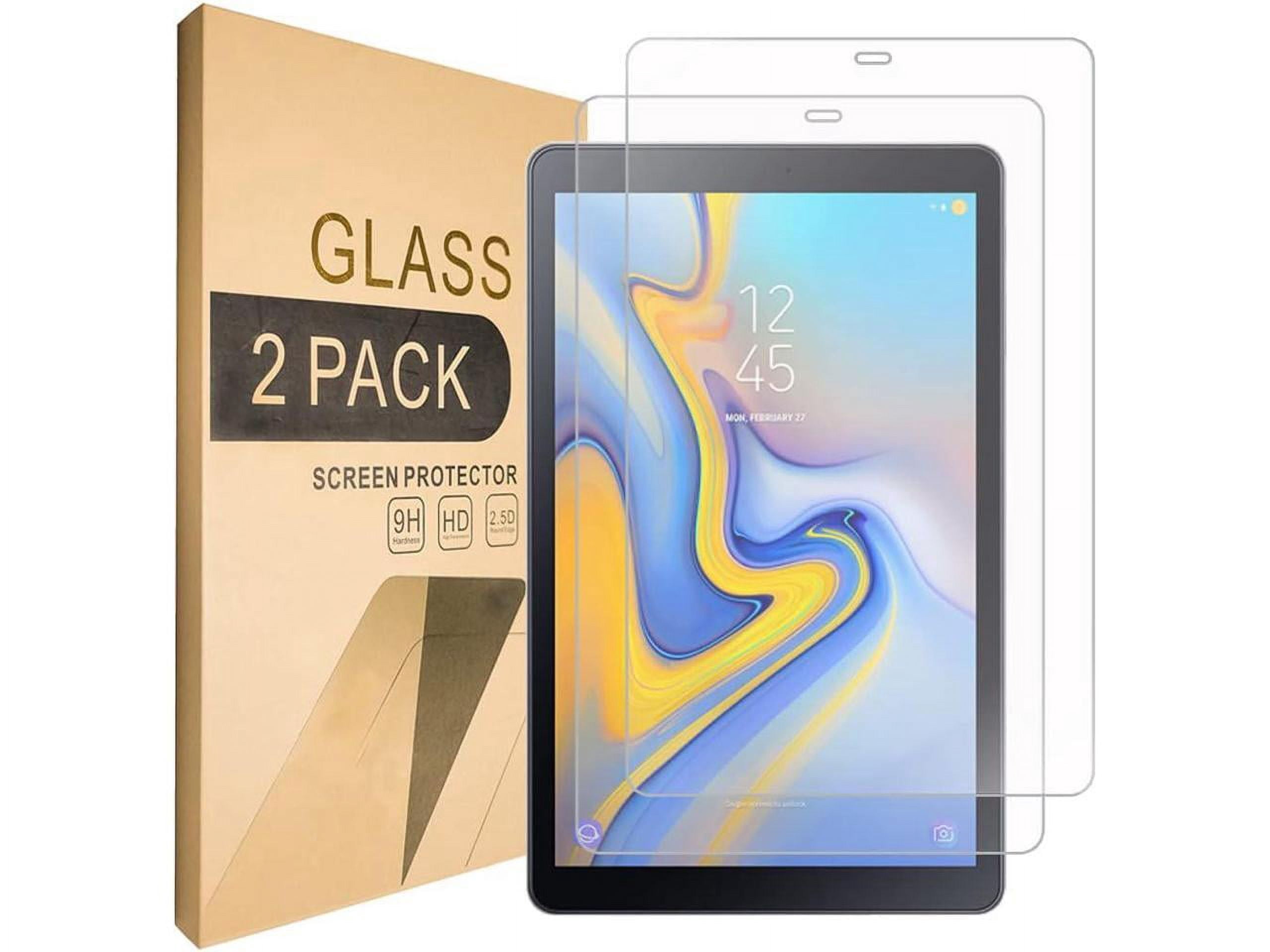 [2-Pack] Screen Protector for Samsung Galaxy Tab A 10.5 inch 2018 SM-T590/SM-T595/SM-T597 Tempered Glass Screen Protector Film,Scratch Resistant