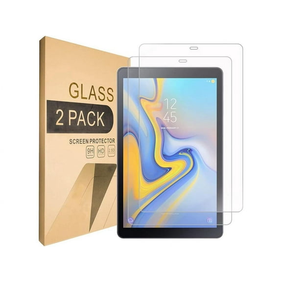 [2-Pack] Screen Protector for Samsung Galaxy Tab A 10.5 inch 2018 SM-T590/SM-T595/SM-T597 Tempered Glass Screen Protector Film,Scratch Resistant
