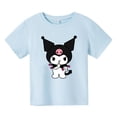 thumbnail image 4 of Camiseta Kawaii Kuromi para niños, camiseta de manga corta de anime japonés para niños, camiseta Kuromi, ropa para niños, camiseta Y2k para mujeres, camisetas para niños y niñas, 4 of 5