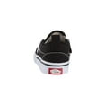thumbnail image 4 of Vans Kids Slip-On V (Infant/Toddler) (Canvas) Black/True White, 4 of 5