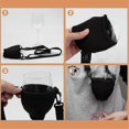 thumbnail image 4 of 4PCS Portable Wine Glass Holder Strap Wine Sling Yoke Glass Holder Support Neck Strap for Birthday, 4 of 5