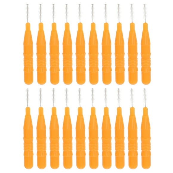 BRIGHTFUFU Mini cepillos de maquillaje de 20pcs cepillos de cosméticos múltiples cepillos de maquillaje de cejas