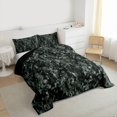 thumbnail image 3 of Feelyou Men Rustic Camo Full Size Comforter Sets, Green Abstract Bedding Sets, 3pcs, 3 of 8