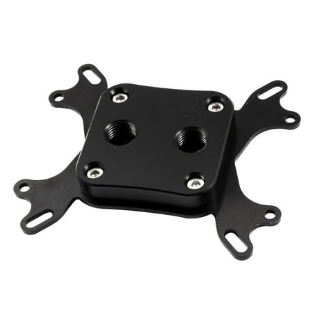 Computer CPU 50mmx50mm Copper Base Inner Channel Water Cooling Block