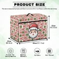 thumbnail image 7 of SEANATIVE Christmas Santa Claus Sewing Machine Cover with Pocket Ho Ho Ho Sewing Machine Cover Dust Cover Soft Sewing Machine Protector Cover for Most Standard Machines, 7 of 7