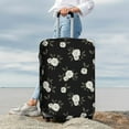 thumbnail image 4 of Wukai Rose Flowers Elastic Luggage Cover: Personalized Protection for Your Suitcase - Fits 19~29-inch, Washable & Durable Travel Companion-Large, 4 of 8