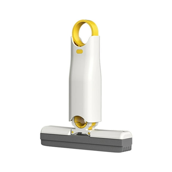 Mini Handheld Mop Self-Squeeze Sponge Mop for Bathroom Kitchens Car Easy to Use