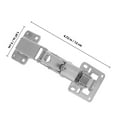 thumbnail image 2 of HEALEEP Cabinet Hinge Soft Close Cold Rolled Steel Silver 1Pack, 2 of 8