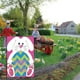thumbnail image 5 of Bandera Del Jardín de Navidad Decoración de la Atmósfera de Pascua Bandera Del Jardín Bandera de Dibujos Animados Huevo Conejo Decoración Del Patio Bandera de Impresión de Lino Bandera Del Jardín de P, 5 of 6