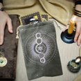 thumbnail image 2 of LAICAIW 2 Pcs Tarot Card Pouch | Pretty Tarot Card Bag with Drawstring,Canvas Bag for Tarot with Drawstring Party Favor Storage Bag Runes Jewelry Pouch Travel Gift Bag for Women Crystal Stone Jewelr, 2 of 7