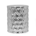 thumbnail image 2 of Noble House Rimrock Aluminum Handcrafted Side Table, Silver, 2 of 6