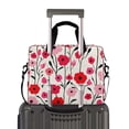 thumbnail image 2 of FORMRS 16" Laptop Bag Carrying Sleeve Case with Handle Travel Shoulder Briefcase, Pink Floral, 2 of 8