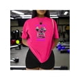 thumbnail image 1 of Playera Divertida Para Gimnasio Hoy Toca C*** Playera Para hacer Ejercicio Color Fucsia Talla Chica Marca Emil SaEs, 1 of 4