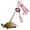 Pink, variant on Adjustable Turtle Harness and Leash - Soft Reptile Walking Lead Control Rope for Tortoise, Lizard and Small Animals, Safe Outdoor Training Strap