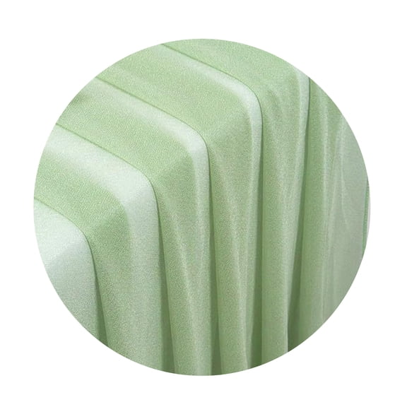 OIUR Solid Color Tulle Table Runner French Sheer Mesh Long Rectangle Wedding Bridal Shower Party Dining Table Cover Kitchen Supplies