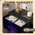 thumbnail image 2 of Gothic Dresser for Bedroom with 4 Storage Drawers medieval castle Gothic Dressers Chest of Drawers Steel Framed Fabric Closet Organizers for Boys Man Cave Dorm Entryway, 2 of 8