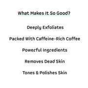 mCaffeine Naked & Raw Espresso Coffee Face Scrub (75 gm)