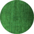 thumbnail image 1 of Ahgly Company Indoor Round Oriental Green Industrial Area Rugs, 3' Round, 1 of 4