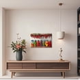 thumbnail image 2 of ZHONGYUTONG Colorful Kitchen Canvas Wall Art Farmhouse Spices Food Pictures Prints Vegetables Mason Jar Painting for Dining Room Decor Framed (16.00" x 24.00"), 2 of 5