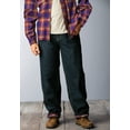 thumbnail image 6 of Liberty Blues Men's Big & Tall Flannel-Lined Side-Elastic Jeans, 6 of 6