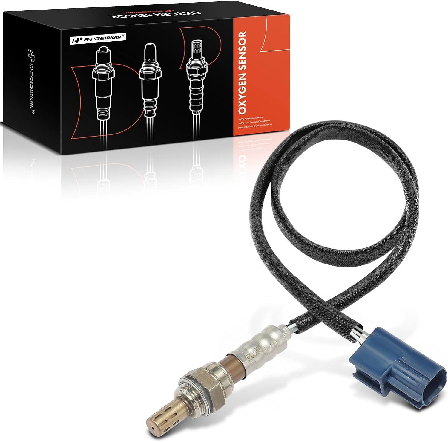 4pc Oxygen Sensor Set (Upper & Lower) For Nissan Murano 2009-2010 3.5L – Direct Fit 234-9037, 234-9081, 234-4380, 234-4381