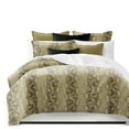 thumbnail image 1 of Serpentine Gold California King Comforter & 2 Shams Set, plus 2 bonus cushions, 1 of 5