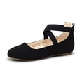 thumbnail image 1 of Zapatos FLYFUPPY Mary Jane, zapatillas de ballet negras para niñas, 1 of 6