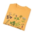 thumbnail image 3 of Botanical Print Plant Unisex Garment-Dyed T-shirt, 3 of 4