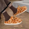thumbnail image 4 of Linda de animales para mujer, zapatos de felpa para el hogar, suaves y cómodos, antideslizantes, para el hogar al aire libre , 37 37 Yinane Pantuflas Calientes, 4 of 8
