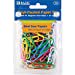 thumbnail image 3 of 2 Pk, Bazic Vinyl-Coated #1 Regular Assorted Paper Clips, 33mm, 200 Per Pack, 3 of 3