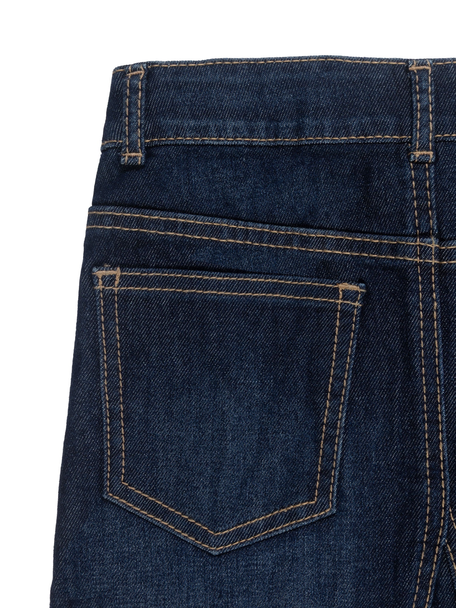 Wonder Nation Girls Denim Midi Skirt, Sizes 4-18