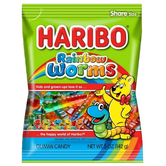 Haribo Rainbow Worms 142g
