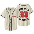 thumbnail image 1 of Anuel AA 23 Jersey Real Hasta la Muerte Merch Baseball Jacket Summer Women Men Fashion Casual Short Sleeve Tee T-shirts,style 4, 1 of 3